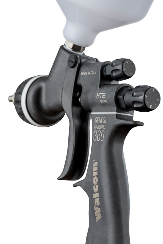 Introducing the NEW Walcom's Genesi Carbonio 360 Spray Gun